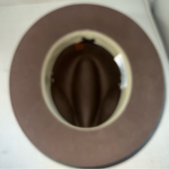 Country Gentleman 100% Wool Wide Brim Fedora Size Large - Picture 5 of 8